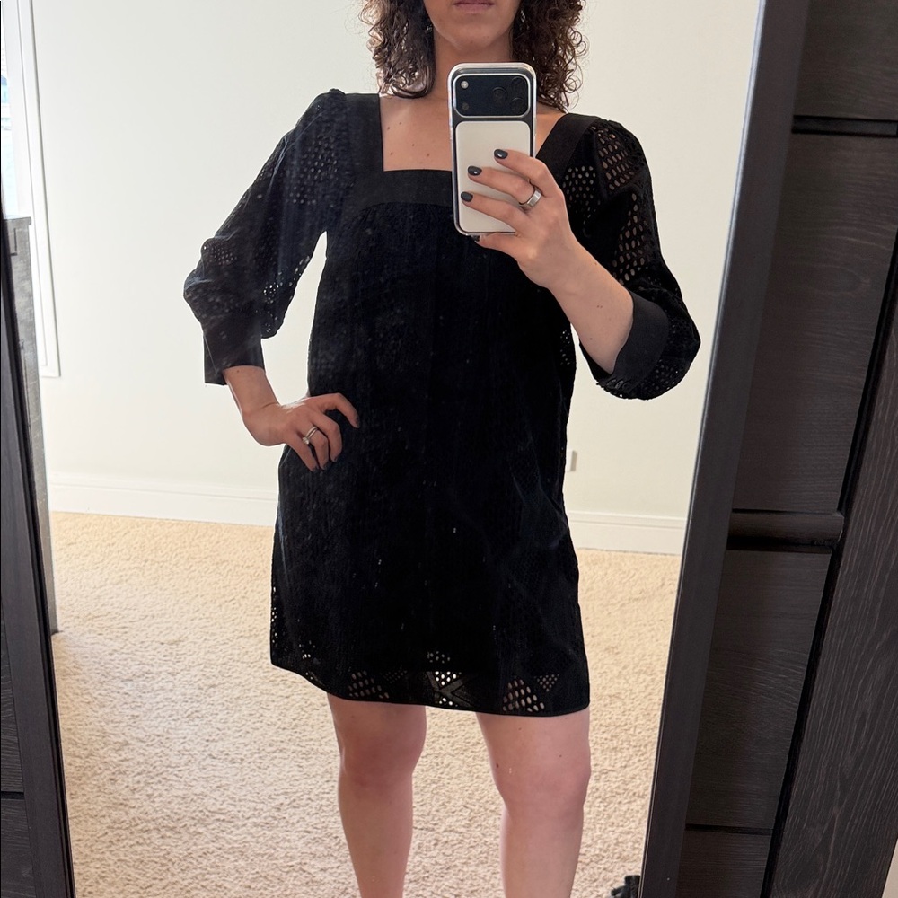 Milly Black Mini Dress